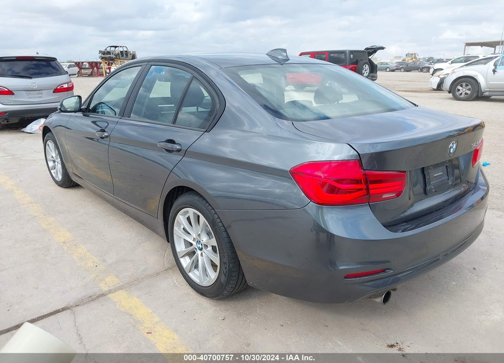 2018 BMW 320I VIN: WBA8E1G57JNU90787