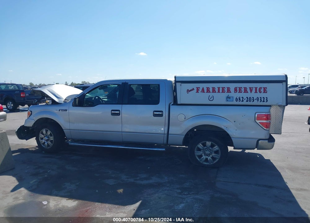 2012 FORD F-150 XLT VIN: 1FTEW1CM5CKD04927