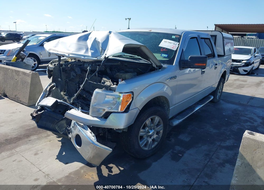 2012 FORD F-150 XLT VIN: 1FTEW1CM5CKD04927