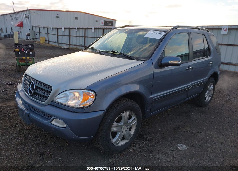 2005 MERCEDES-BENZ ML 350 4MATIC VIN: 4JGAB57E55A549803