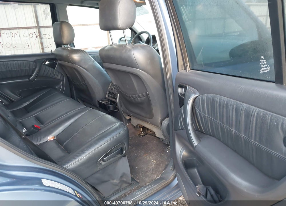 2005 MERCEDES-BENZ ML 350 4MATIC VIN: 4JGAB57E55A549803