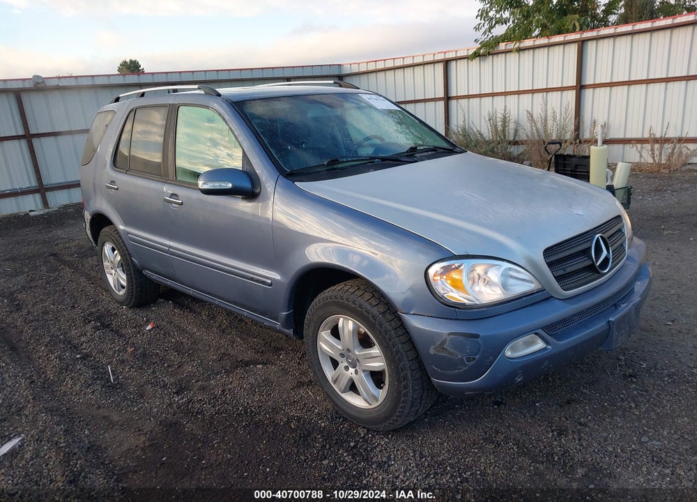 2005 MERCEDES-BENZ ML 350 4MATIC VIN: 4JGAB57E55A549803