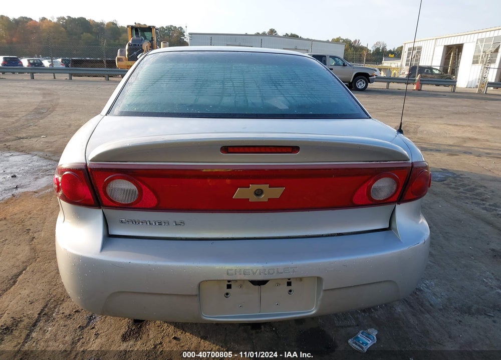 2005 CHEVROLET CAVALIER LS VIN: 1G1JF12F457170539