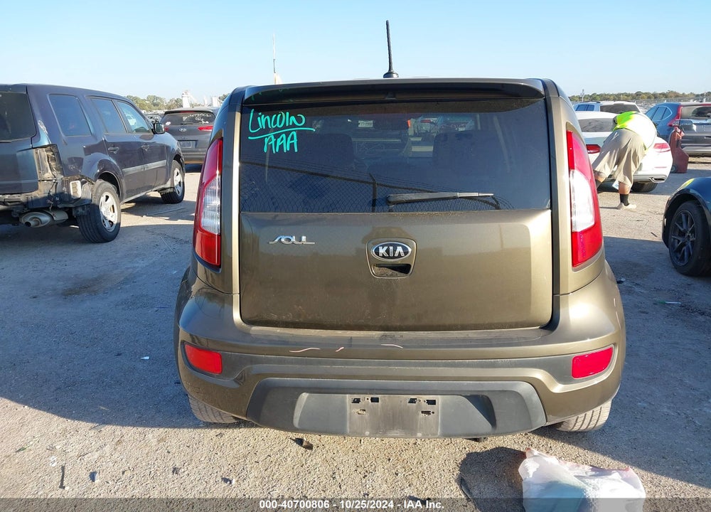 2013 KIA SOUL VIN: KNDJT2A59D7515772