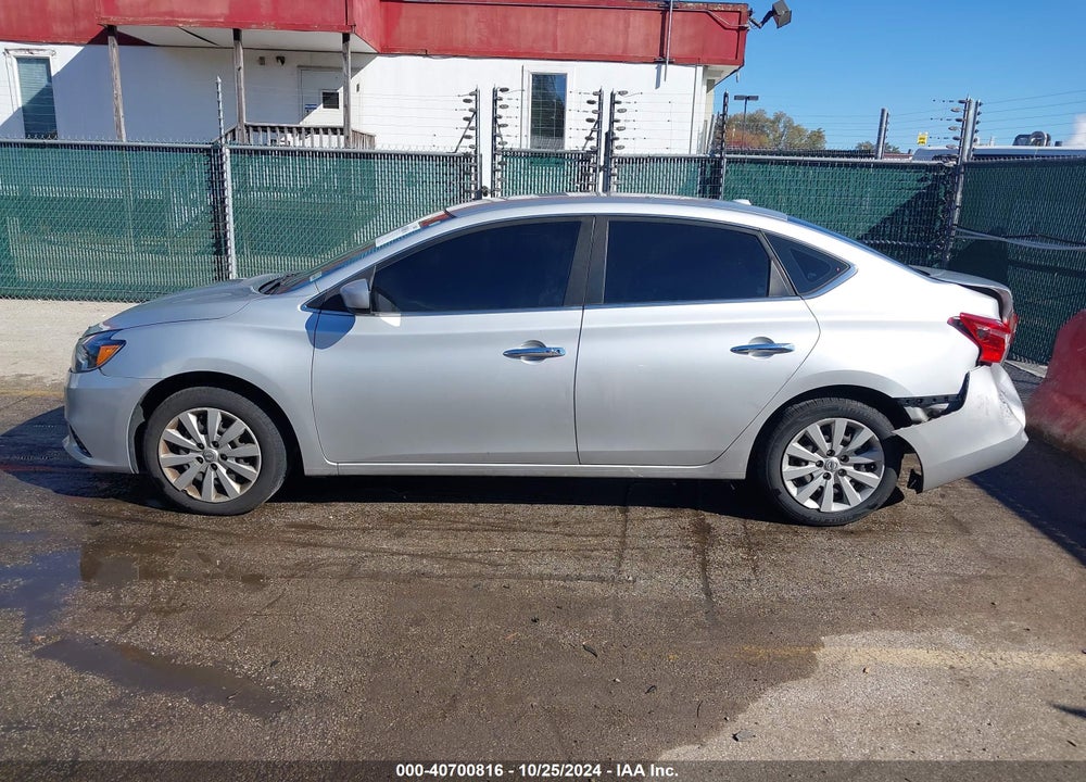 2017 NISSAN SENTRA SV VIN: 3N1AB7AP9HY268617