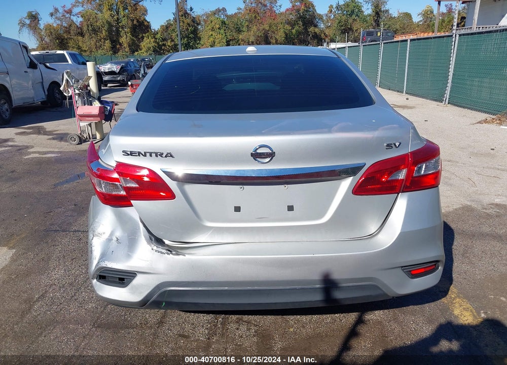 2017 NISSAN SENTRA SV VIN: 3N1AB7AP9HY268617