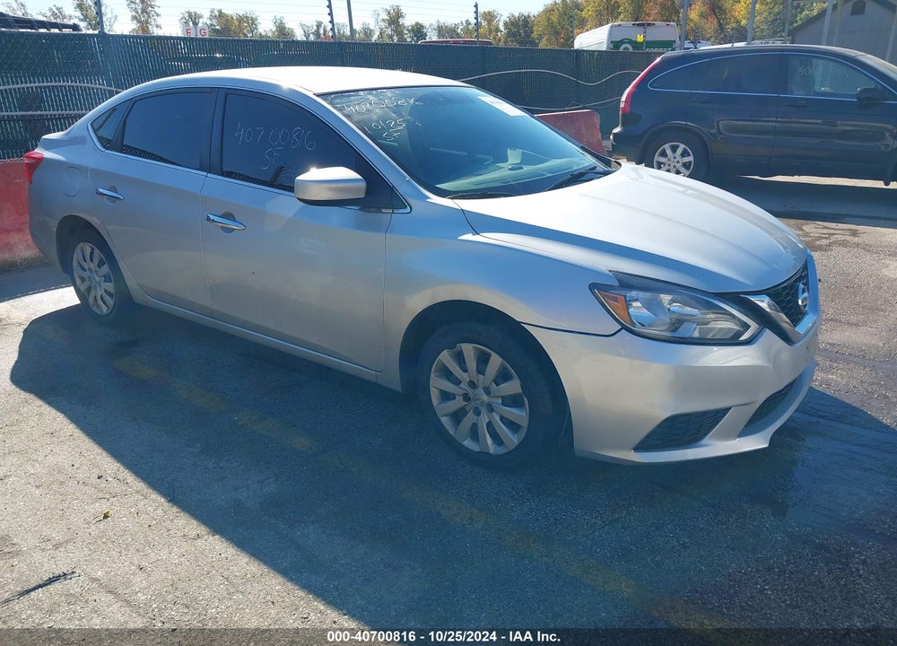 2017 NISSAN SENTRA SV VIN: 3N1AB7AP9HY268617