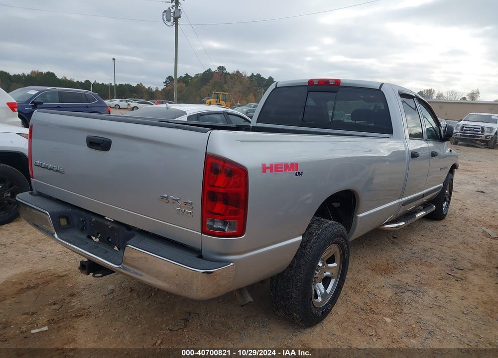 2004 DODGE RAM 1500 SLT/LARAMIE VIN: 1D7HU18D14J167638