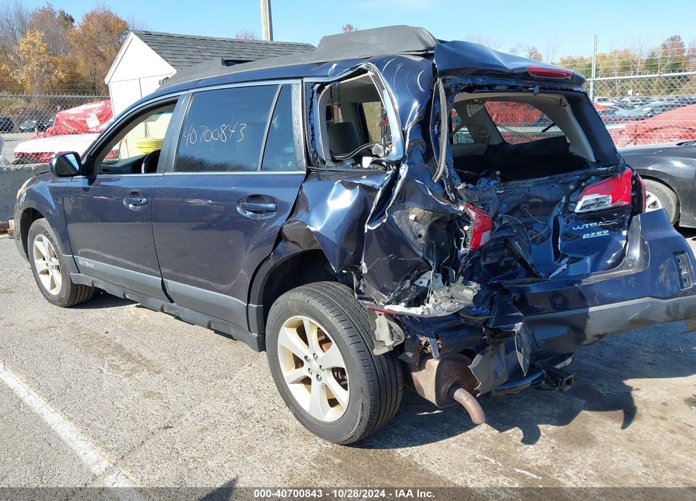 2013 SUBARU OUTBACK VIN: 4S4BRBCC6D1225471