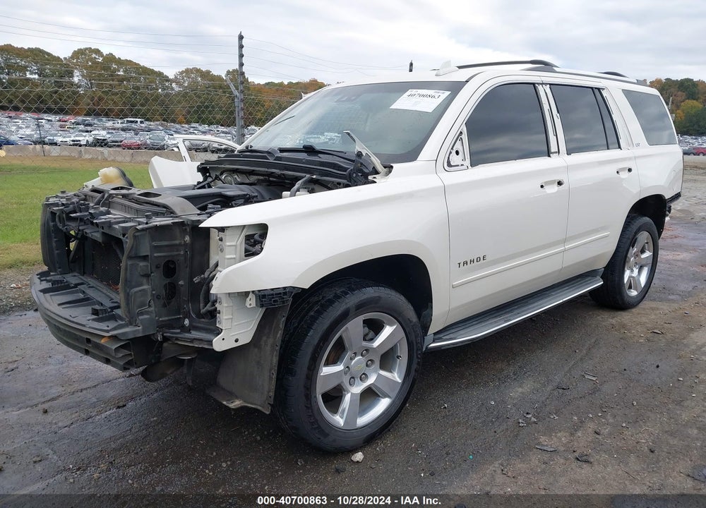 2015 CHEVROLET TAHOE LTZ VIN: 1GNSCCKC4FR595262