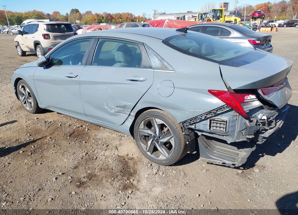 2021 HYUNDAI ELANTRA SEL VIN: KMHLN4AG6MU101314