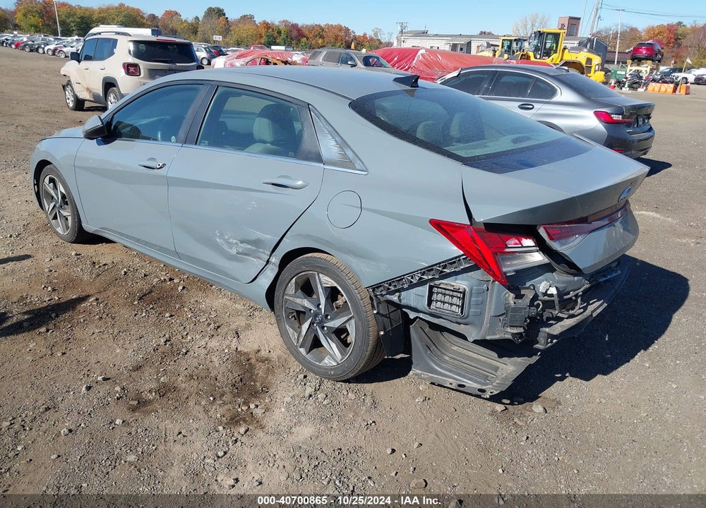 2021 HYUNDAI ELANTRA SEL VIN: KMHLN4AG6MU101314
