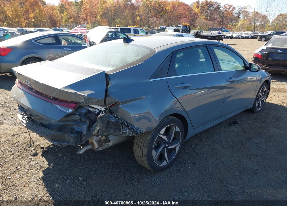2021 HYUNDAI ELANTRA SEL VIN: KMHLN4AG6MU101314