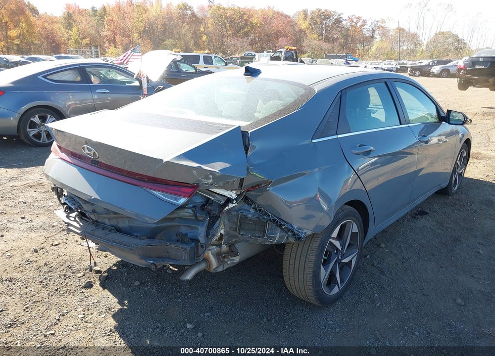 2021 HYUNDAI ELANTRA SEL VIN: KMHLN4AG6MU101314