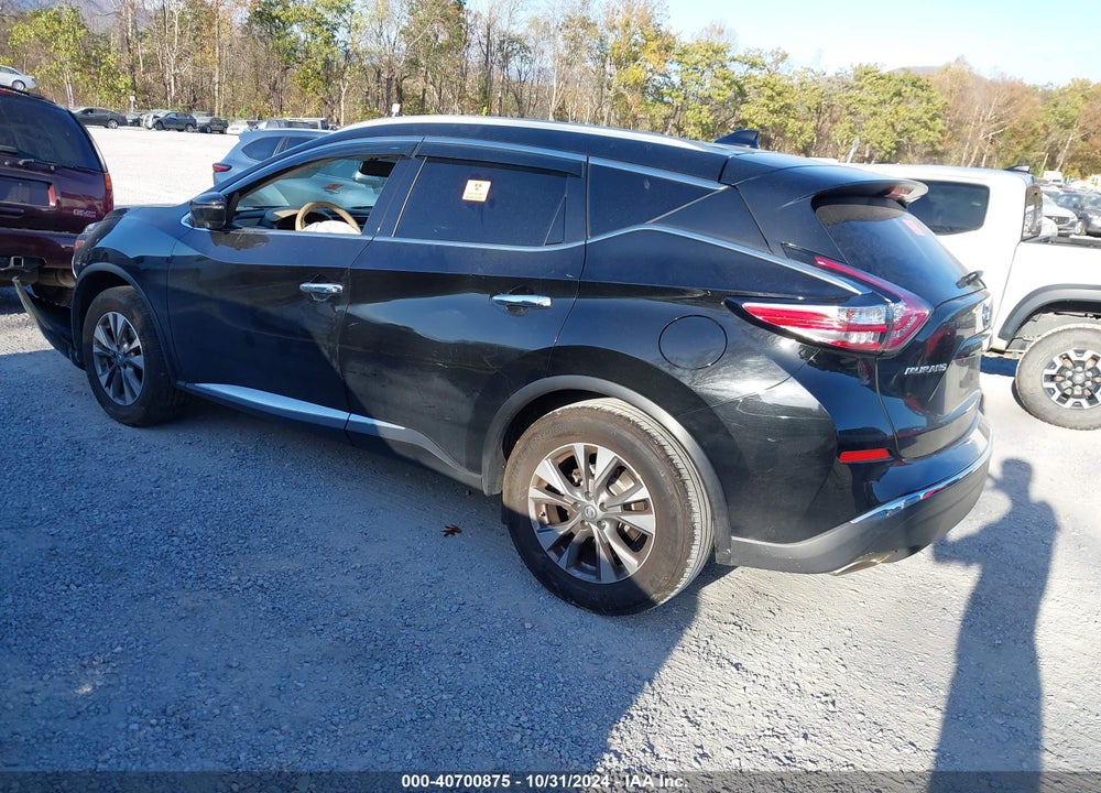 2018 NISSAN MURANO SL VIN: 5N1AZ2MH7JN120870