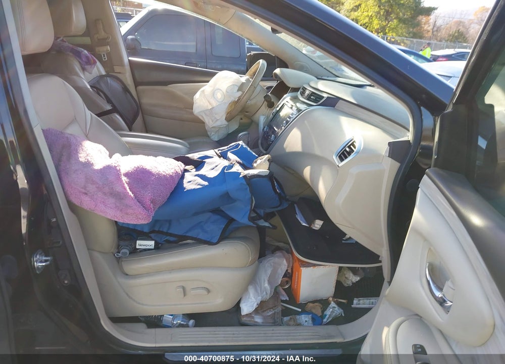 2018 NISSAN MURANO SL VIN: 5N1AZ2MH7JN120870