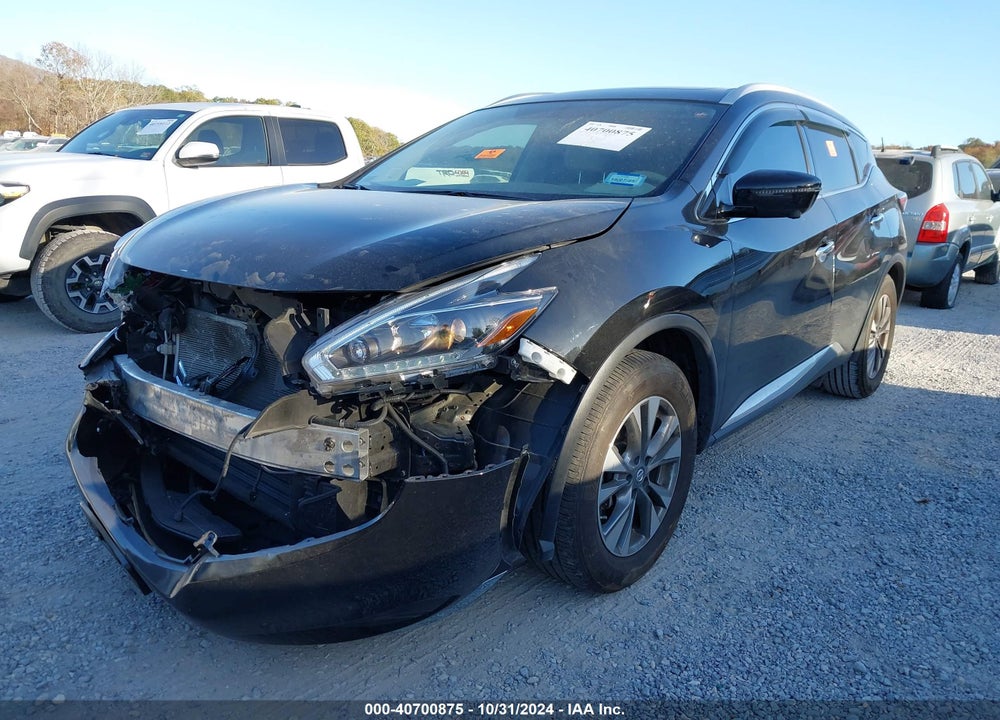 2018 NISSAN MURANO SL VIN: 5N1AZ2MH7JN120870