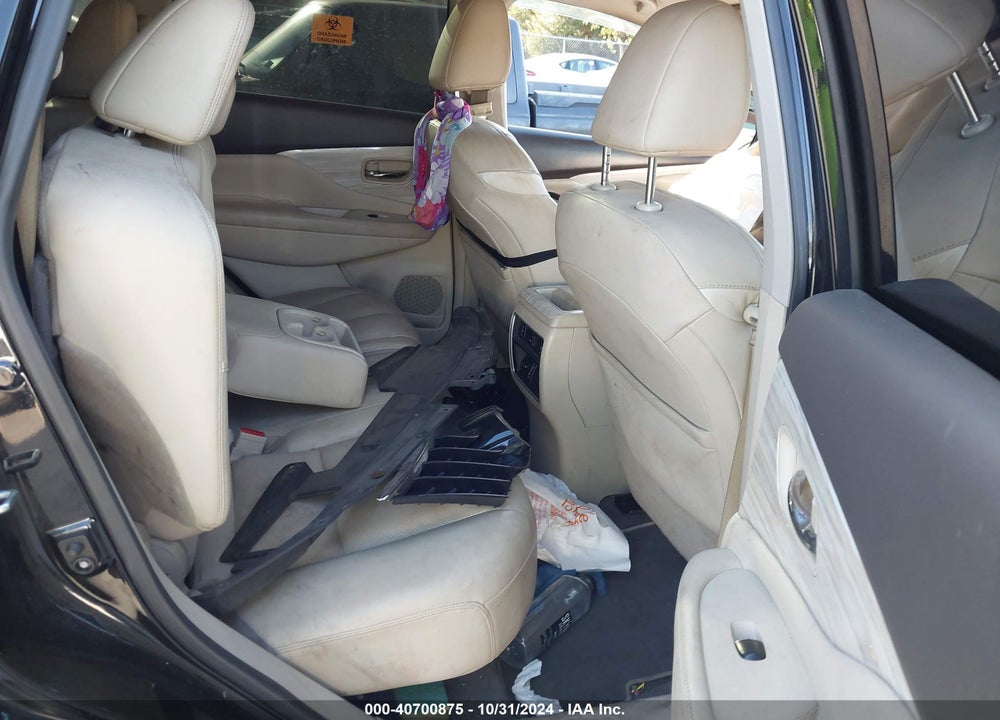 2018 NISSAN MURANO SL VIN: 5N1AZ2MH7JN120870