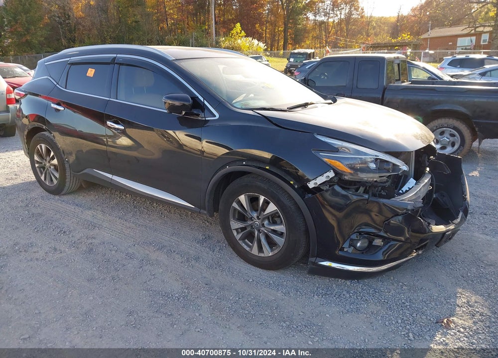 2018 NISSAN MURANO SL VIN: 5N1AZ2MH7JN120870