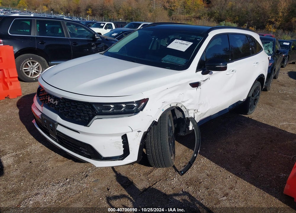 2022 KIA SORENTO SX VIN: 5XYRKDLF1NG091578