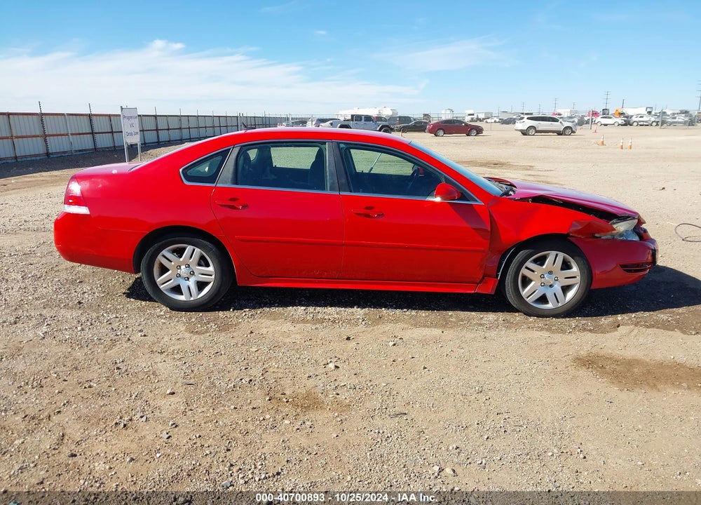 2012 CHEVROLET IMPALA LT VIN: 2G1WG5E3XC1149720