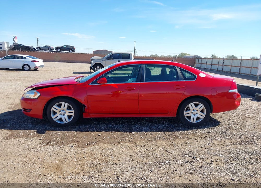 2012 CHEVROLET IMPALA LT VIN: 2G1WG5E3XC1149720