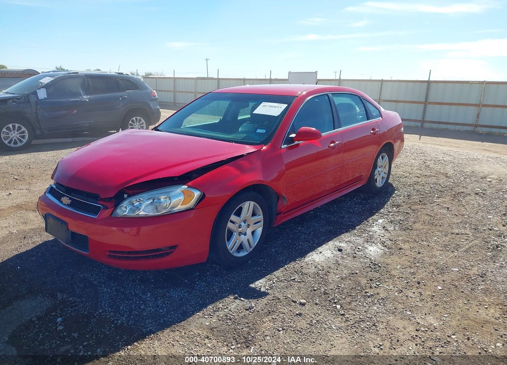 2012 CHEVROLET IMPALA LT VIN: 2G1WG5E3XC1149720