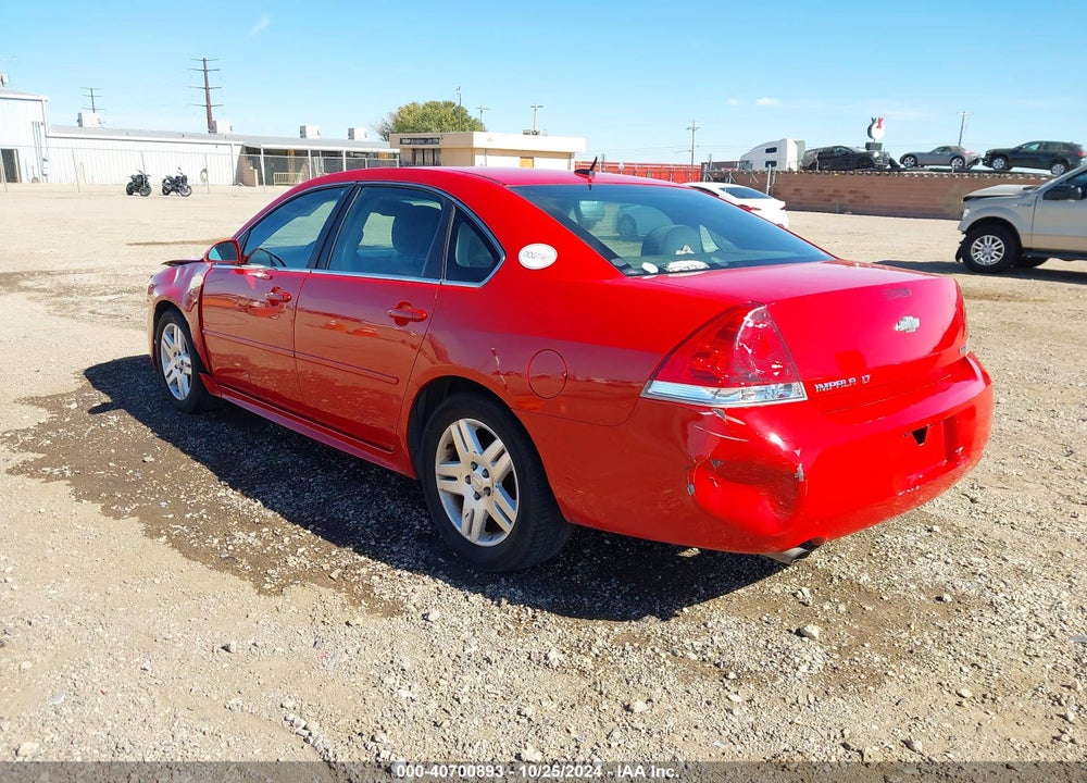 2012 CHEVROLET IMPALA LT VIN: 2G1WG5E3XC1149720