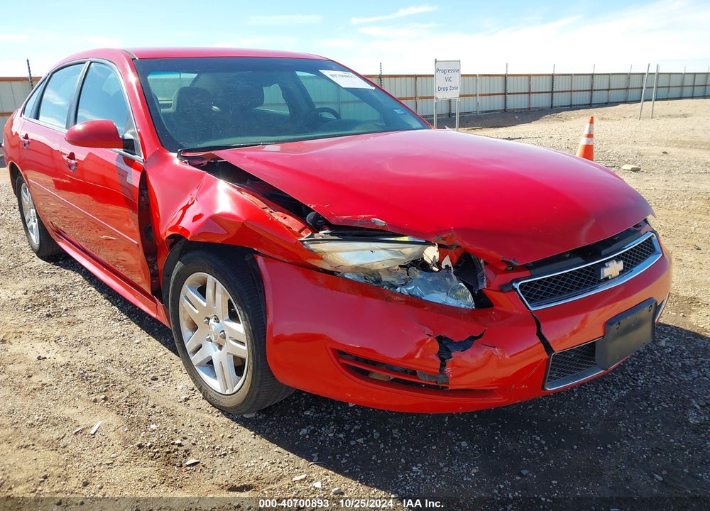 2012 CHEVROLET IMPALA LT VIN: 2G1WG5E3XC1149720