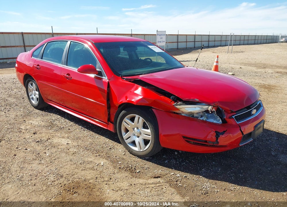2012 CHEVROLET IMPALA LT VIN: 2G1WG5E3XC1149720