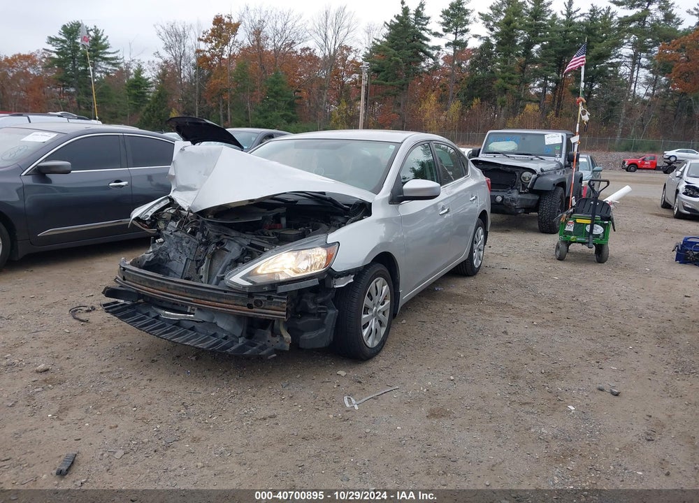 2017 NISSAN SENTRA S VIN: 3N1AB7APXHY224089