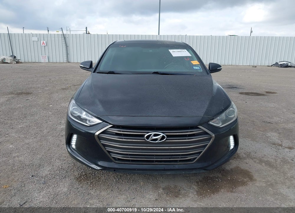 2017 HYUNDAI ELANTRA LIMITED VIN: 5NPD84LF3HH073136