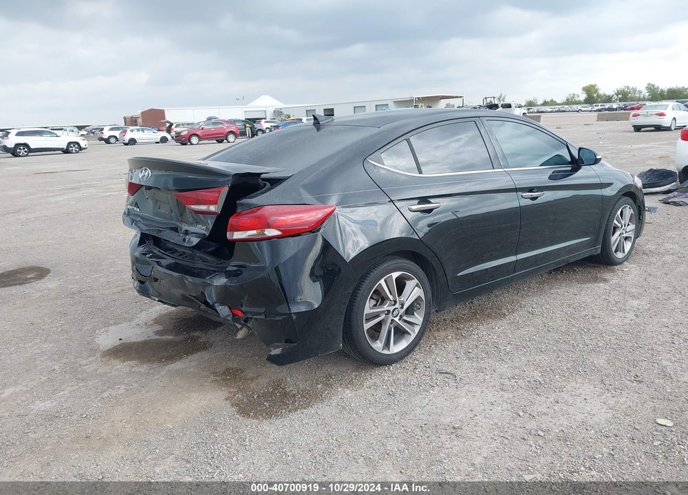 2017 HYUNDAI ELANTRA LIMITED VIN: 5NPD84LF3HH073136
