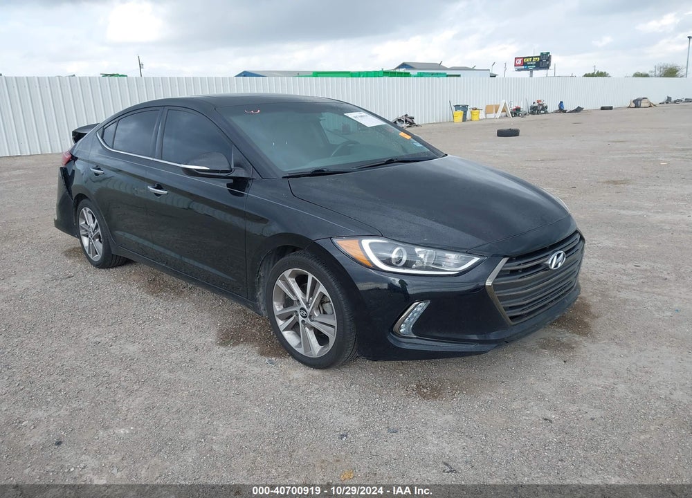 2017 HYUNDAI ELANTRA LIMITED VIN: 5NPD84LF3HH073136