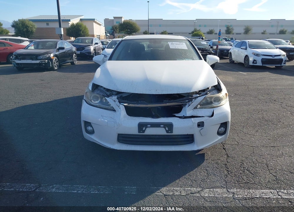 2013 LEXUS CT 200H VIN: JTHKD5BH2D2150746