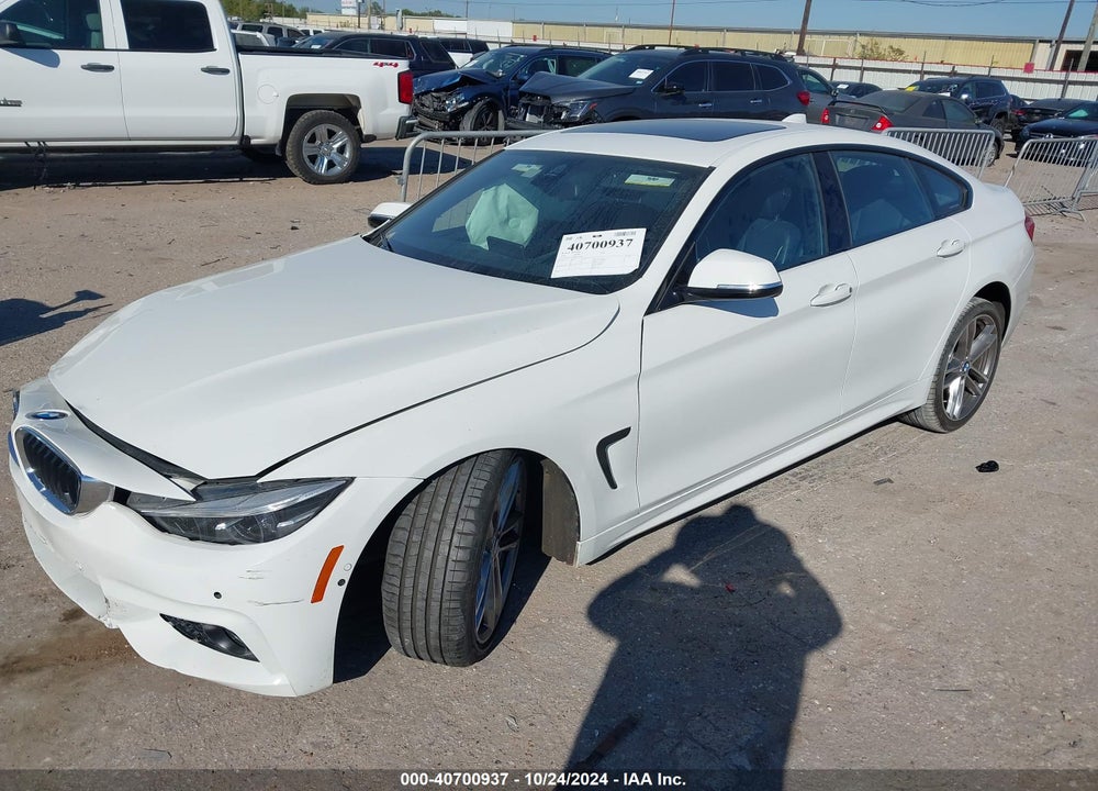 2018 BMW 430I GRAN COUPE VIN: WBA4J1C50JBA30200