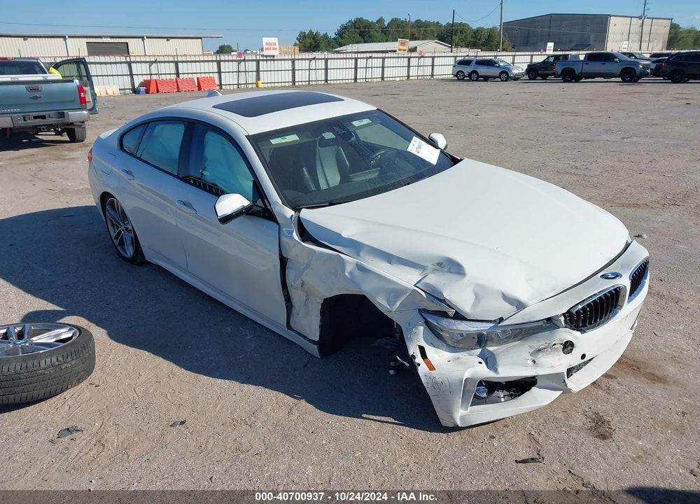2018 BMW 430I GRAN COUPE VIN: WBA4J1C50JBA30200
