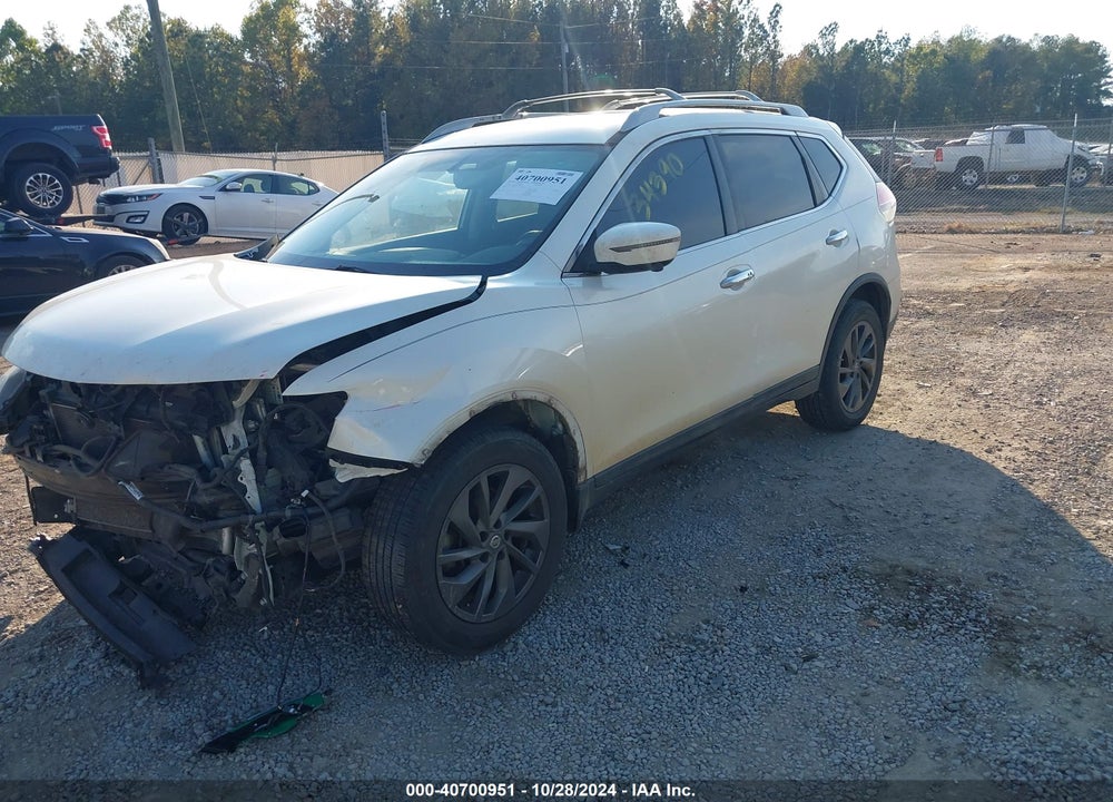 2016 NISSAN ROGUE S/SL/SV VIN: 5N1AT2MVXGC879637
