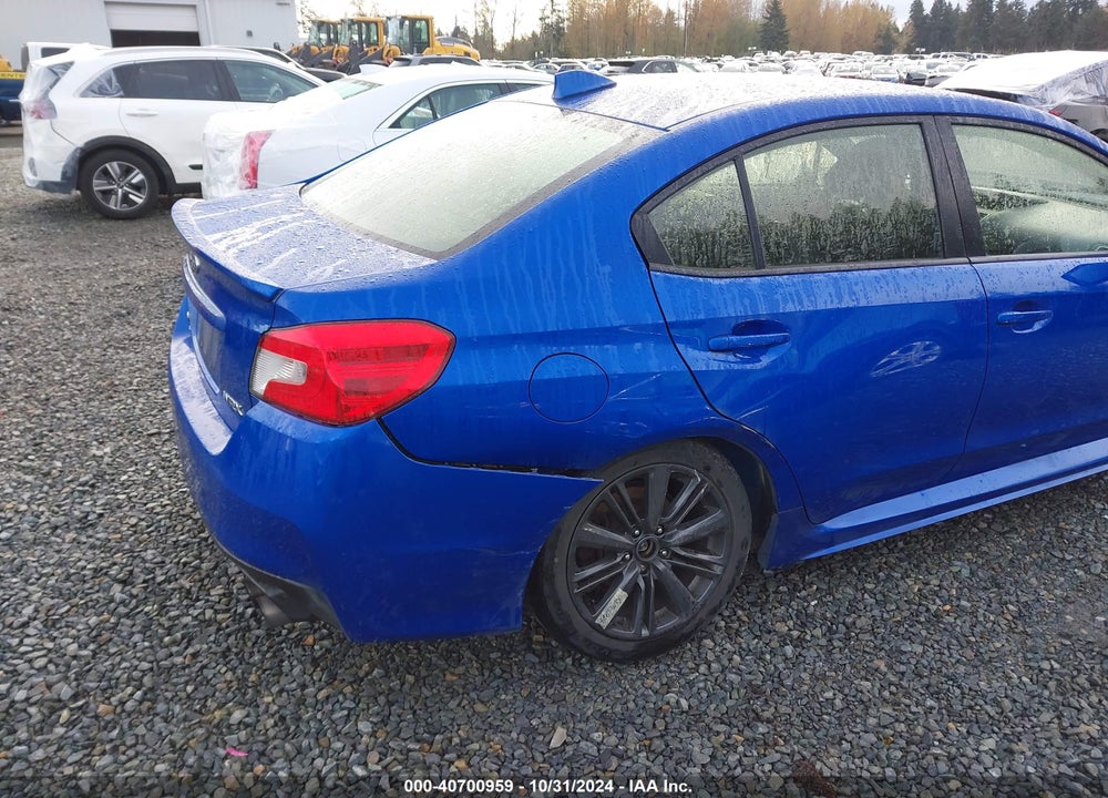 2016 SUBARU WRX VIN: JF1VA1B63G9829523