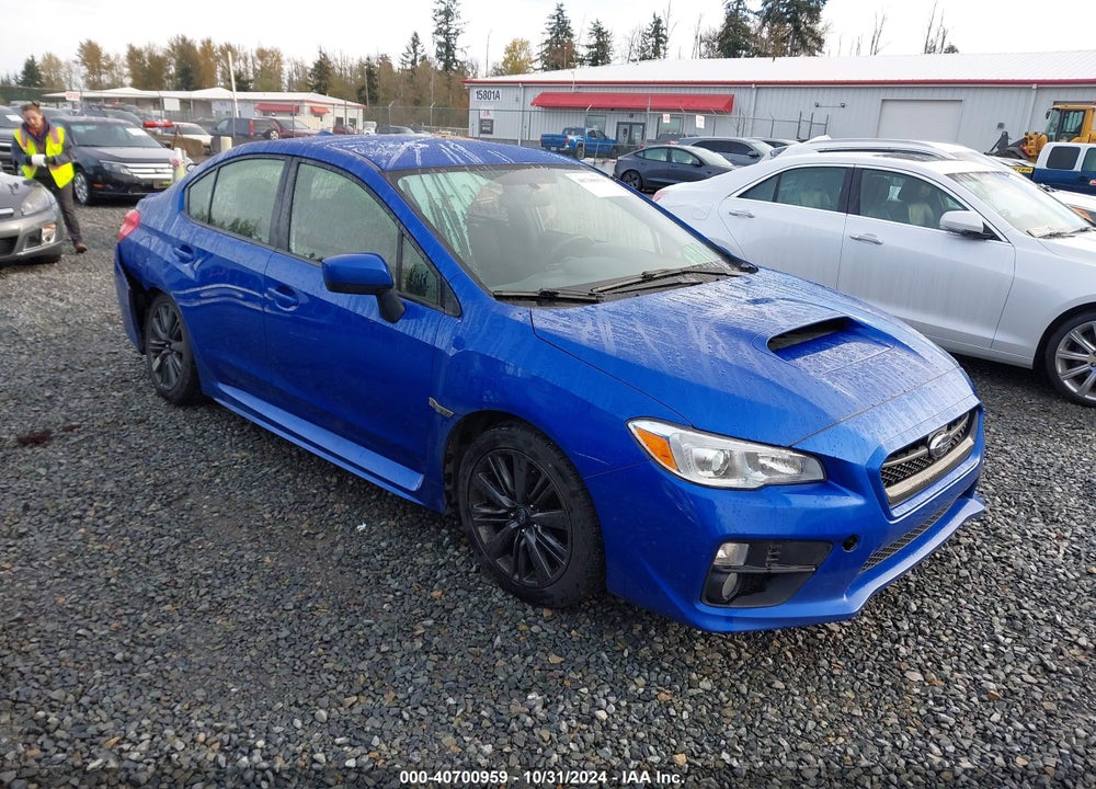 2016 SUBARU WRX VIN: JF1VA1B63G9829523