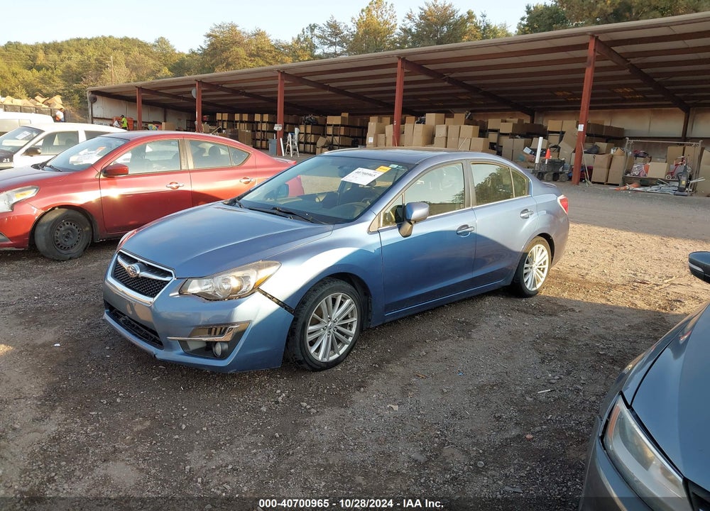 2015 SUBARU IMPREZA 2.0I PREMIUM VIN: JF1GJAK65FH009134