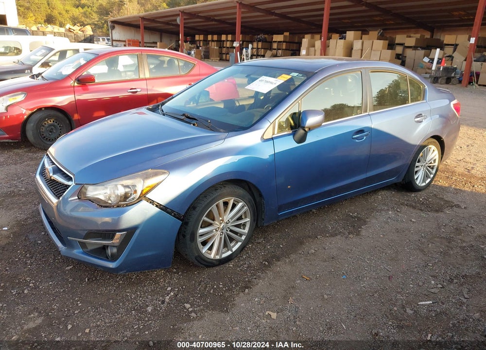 2015 SUBARU IMPREZA 2.0I PREMIUM VIN: JF1GJAK65FH009134
