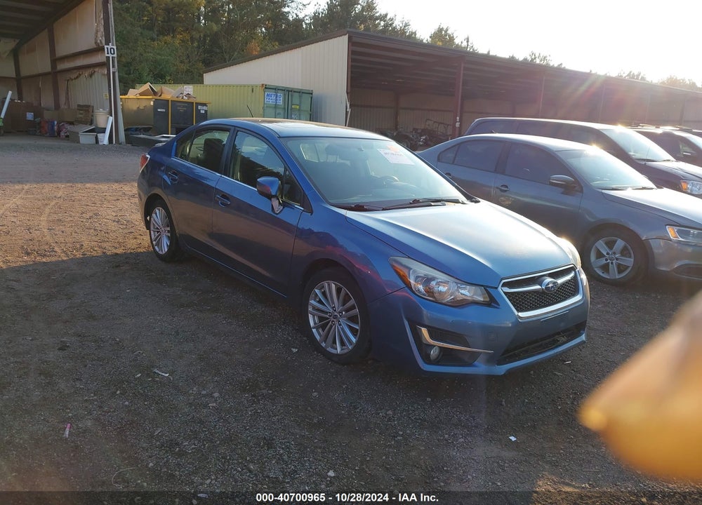 2015 SUBARU IMPREZA 2.0I PREMIUM VIN: JF1GJAK65FH009134