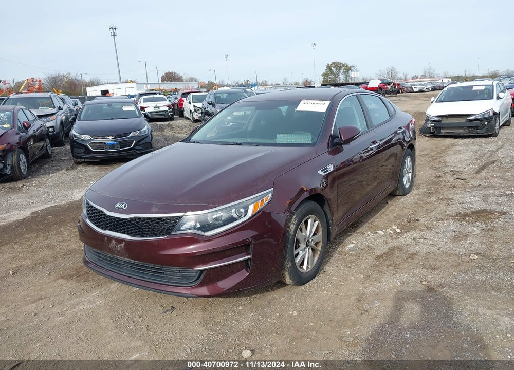 2017 KIA OPTIMA LX VIN: 5XXGT4L38HG155232