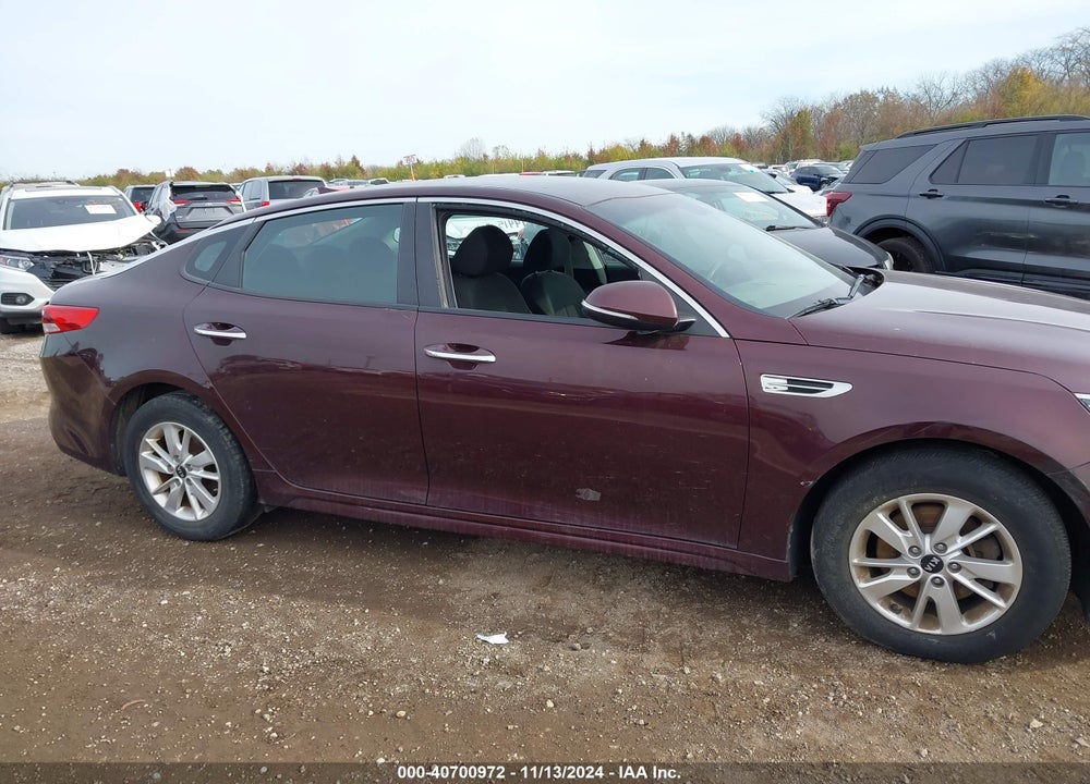 2017 KIA OPTIMA LX VIN: 5XXGT4L38HG155232