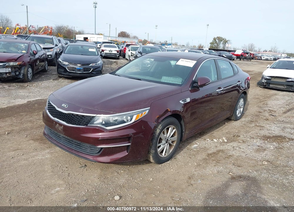 2017 KIA OPTIMA LX VIN: 5XXGT4L38HG155232