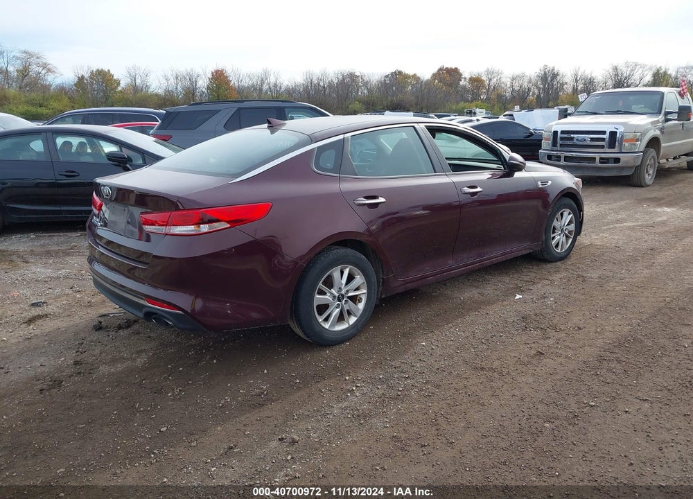 2017 KIA OPTIMA LX VIN: 5XXGT4L38HG155232