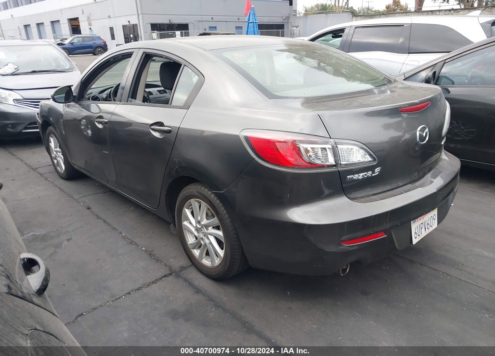 2012 MAZDA 3 I TOURING VIN: JM1BL1V85C1633614
