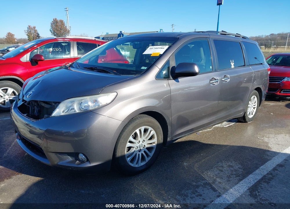 2013 TOYOTA SIENNA XLE LIMITED VIN: 5TDYK3DCXDS356865