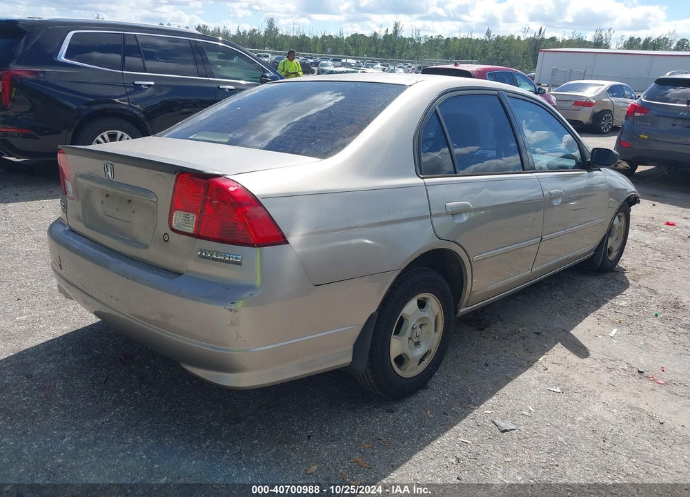 2005 HONDA CIVIC HYBRID VIN: JHMES96675S022667